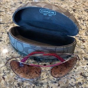 Authentic Coach Aviators - Quinn